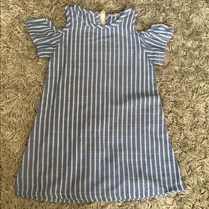 Toddler shoulder cutout dress!